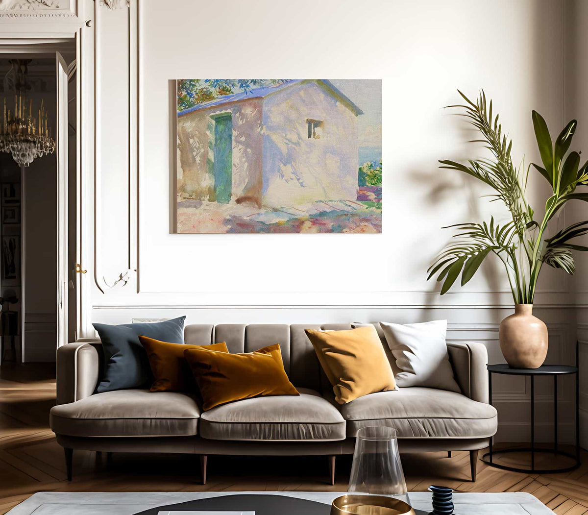 Corfu Lights And Shadows By John Singer Sargent Fine Art Print