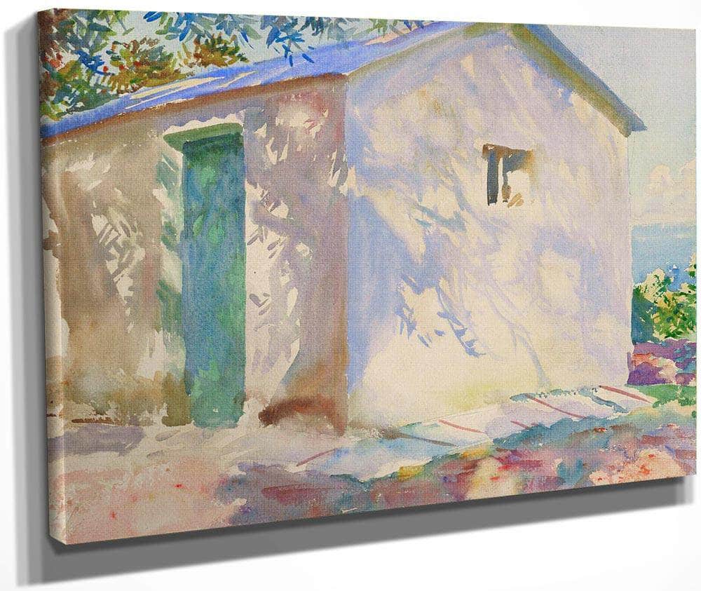 Corfu Lights And Shadows By John Singer Sargent Fine Art Print