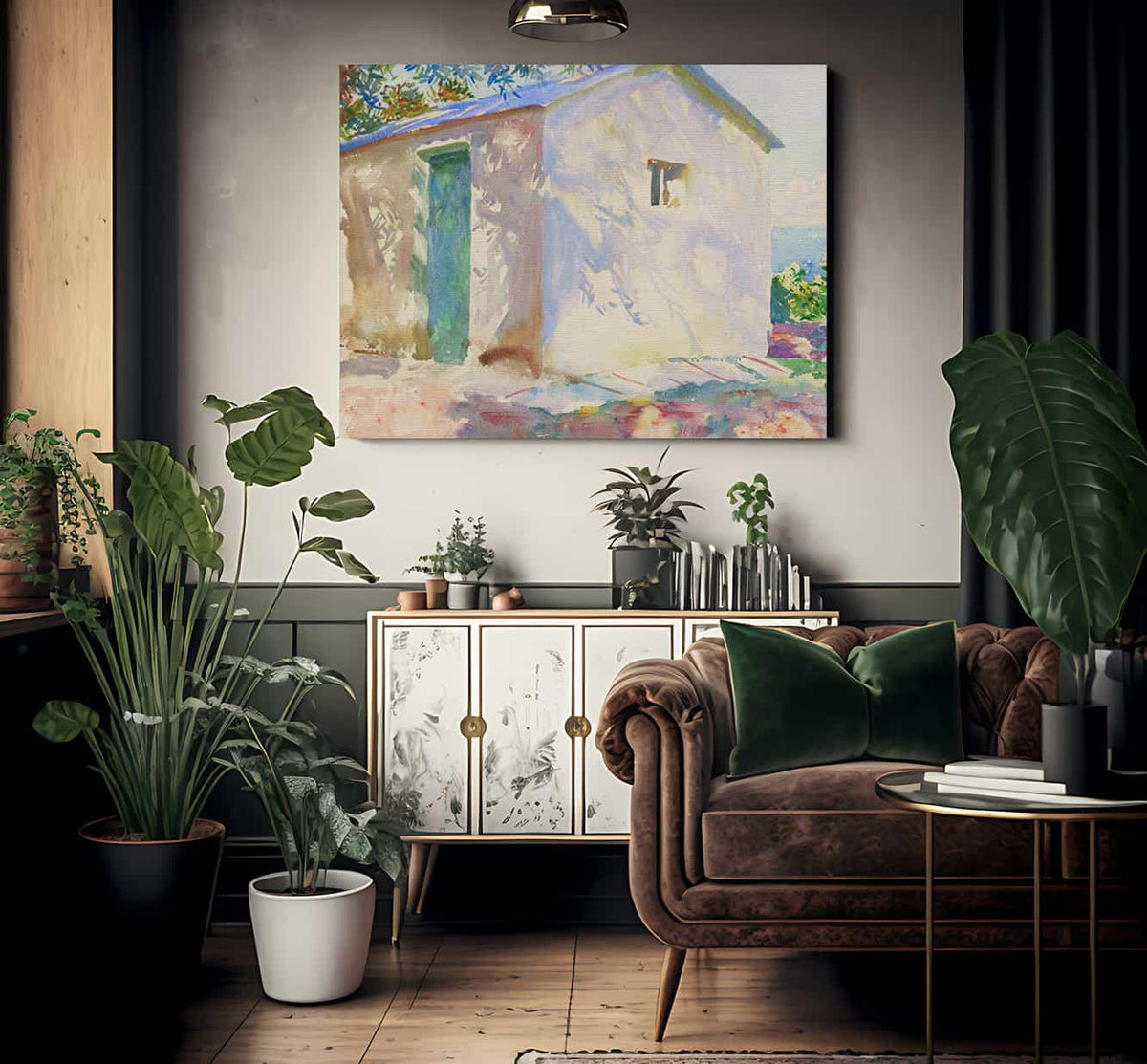 Corfu Lights And Shadows By John Singer Sargent Fine Art Print