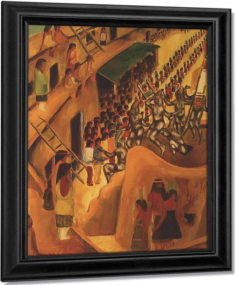 Corn Dance By Frank Applegate Fine Art Print