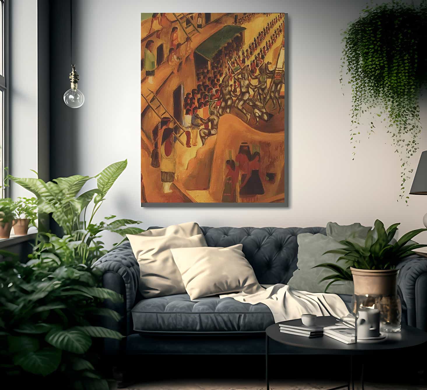 Corn Dance By Frank Applegate Fine Art Print