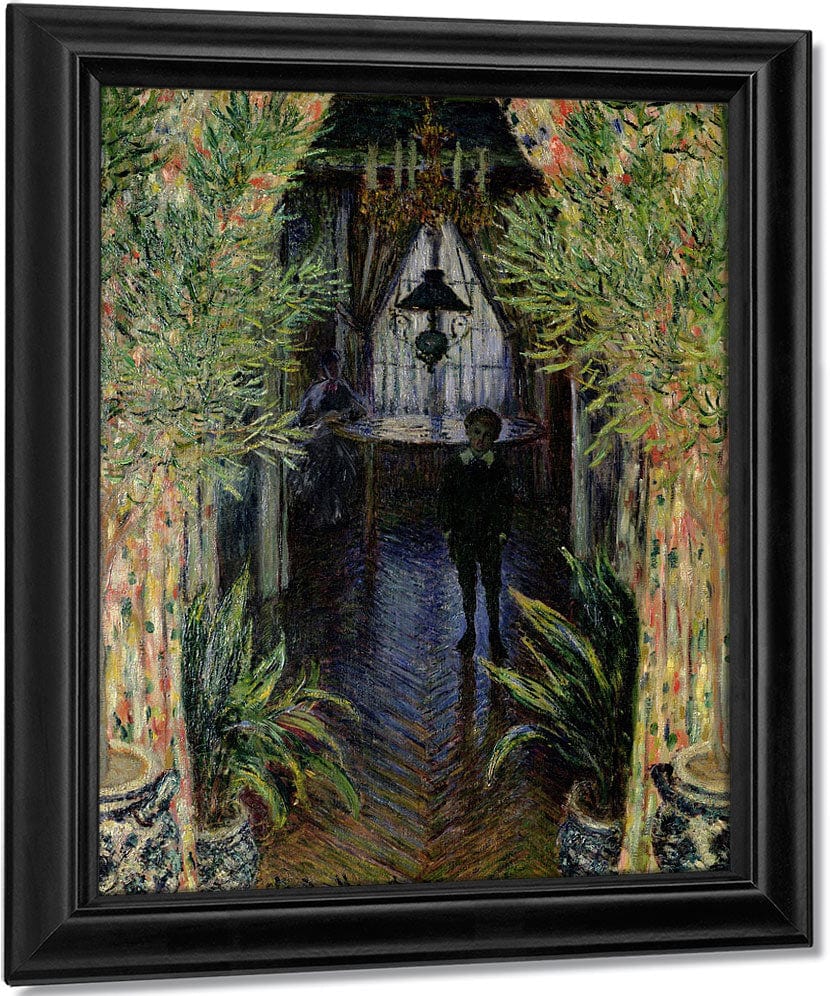 Corner Of A Flat At Argenteuil By Claude Monet Fine Art Print