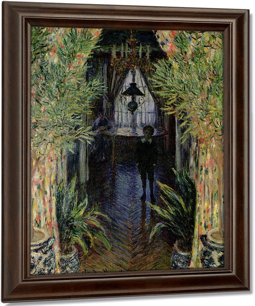 Corner Of A Flat At Argenteuil By Claude Monet Fine Art Print