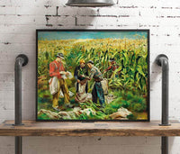 Cornfield Painting Joe Jones Canvas Art Fine Art Print