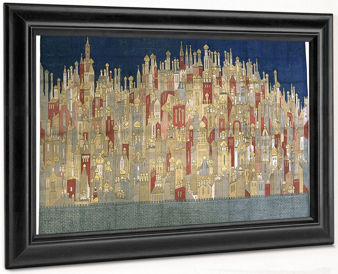 Coronation Backdrop For The Firebird 1926 By Natalia Goncharova Fine Art Print