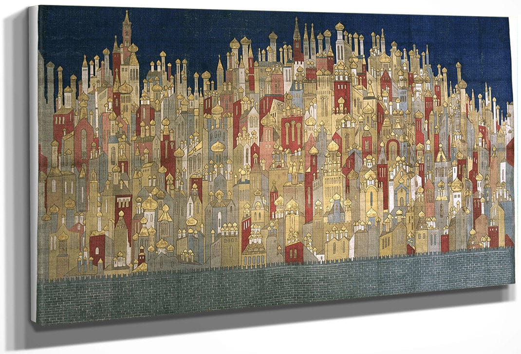 Coronation Backdrop For The Firebird 1926 By Natalia Goncharova Fine Art Print