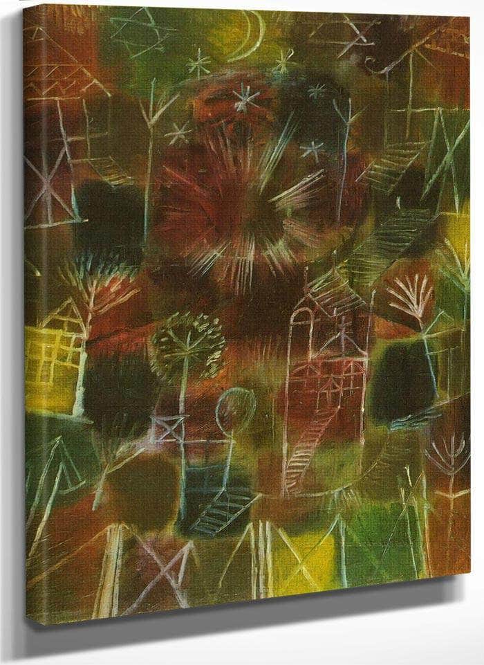 Cosmic Composition 1919 165 By Paul Klee Fine Art Print