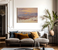 Cosy Cottage By Fredric Edwin Church Fine Art Print