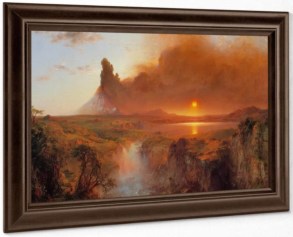 Cotopaxi 1862 By Fredric Edwin Church Fine Art Print