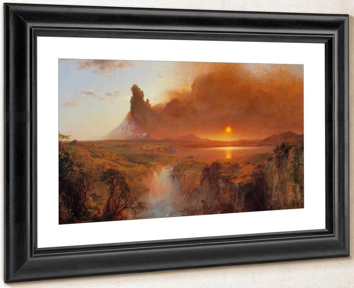 Cotopaxi 1862 By Fredric Edwin Church Fine Art Print