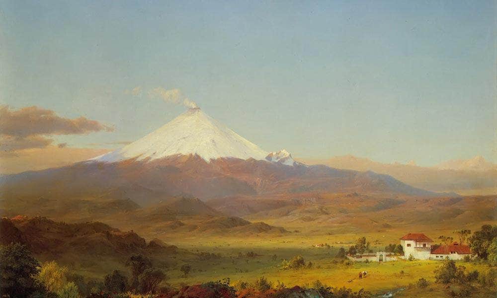 Cotopaxi By Fredric Edwin Church Fine Art Print