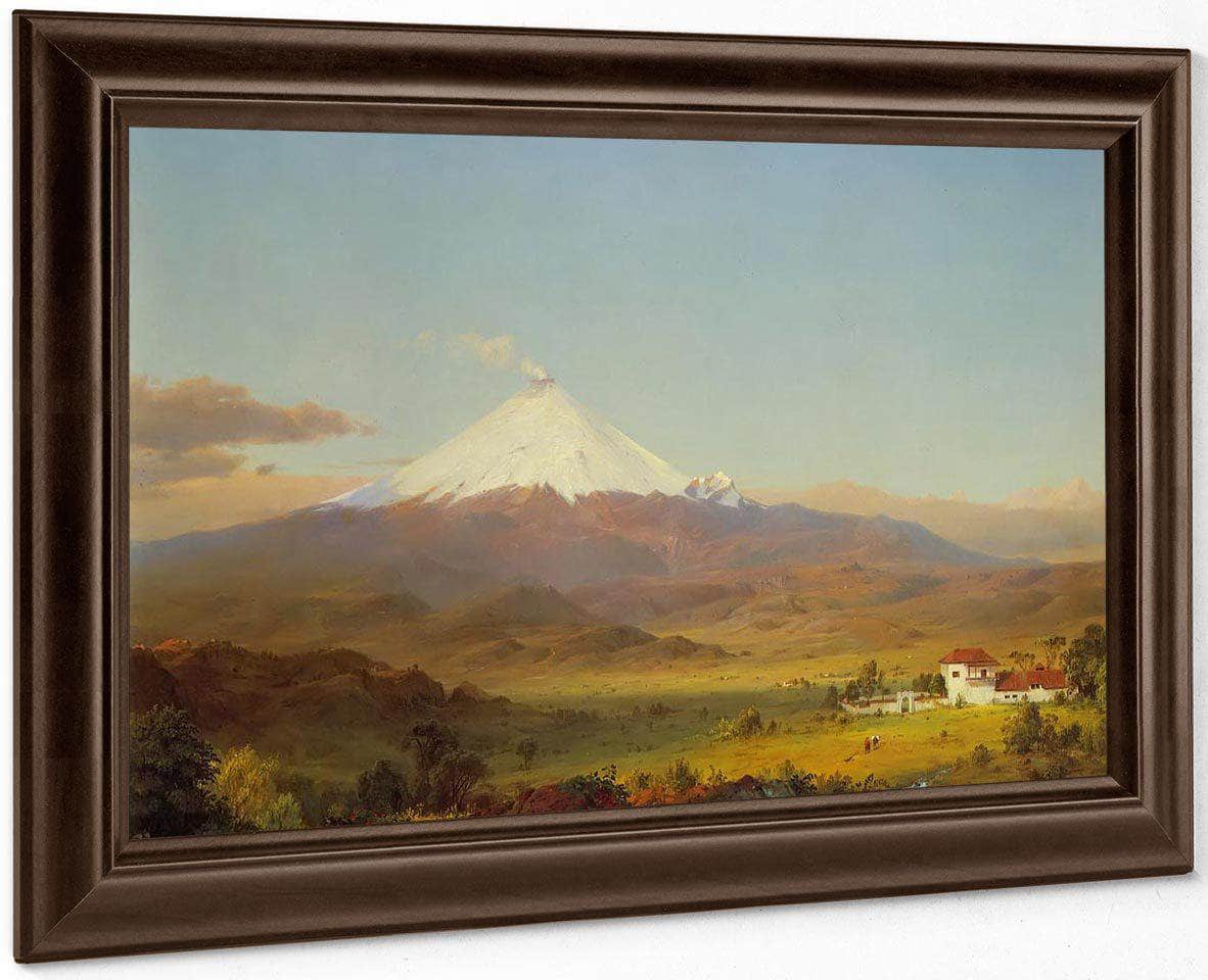 Cotopaxi By Fredric Edwin Church Fine Art Print