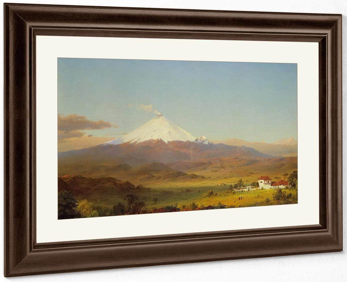 Cotopaxi By Fredric Edwin Church Fine Art Print