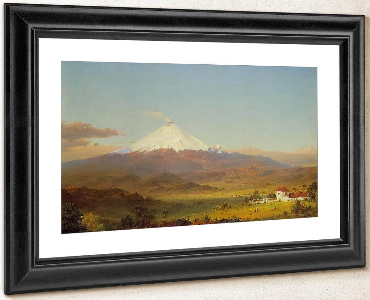 Cotopaxi By Fredric Edwin Church Fine Art Print