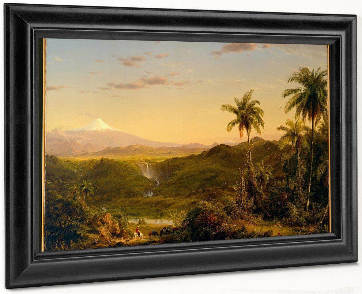 Cotopaxi By Fredric Edwin Church By 01 Fine Art Print
