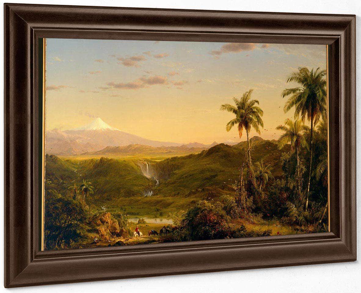 Cotopaxi By Fredric Edwin Church By 01 Fine Art Print