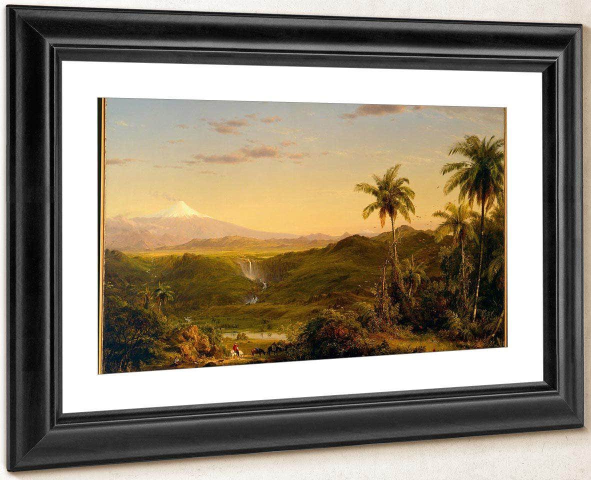 Cotopaxi By Fredric Edwin Church By 01 Fine Art Print