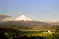 Cotopaxi Painting Frederic Edwin Church Canvas Art Fine Art Print
