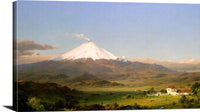 Cotopaxi Painting Frederic Edwin Church Canvas Art Fine Art Print