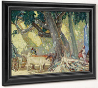 Cotton Silk Tree, St. Thomas, Virgin Islands By Richard Edward Miller Fine Art Print