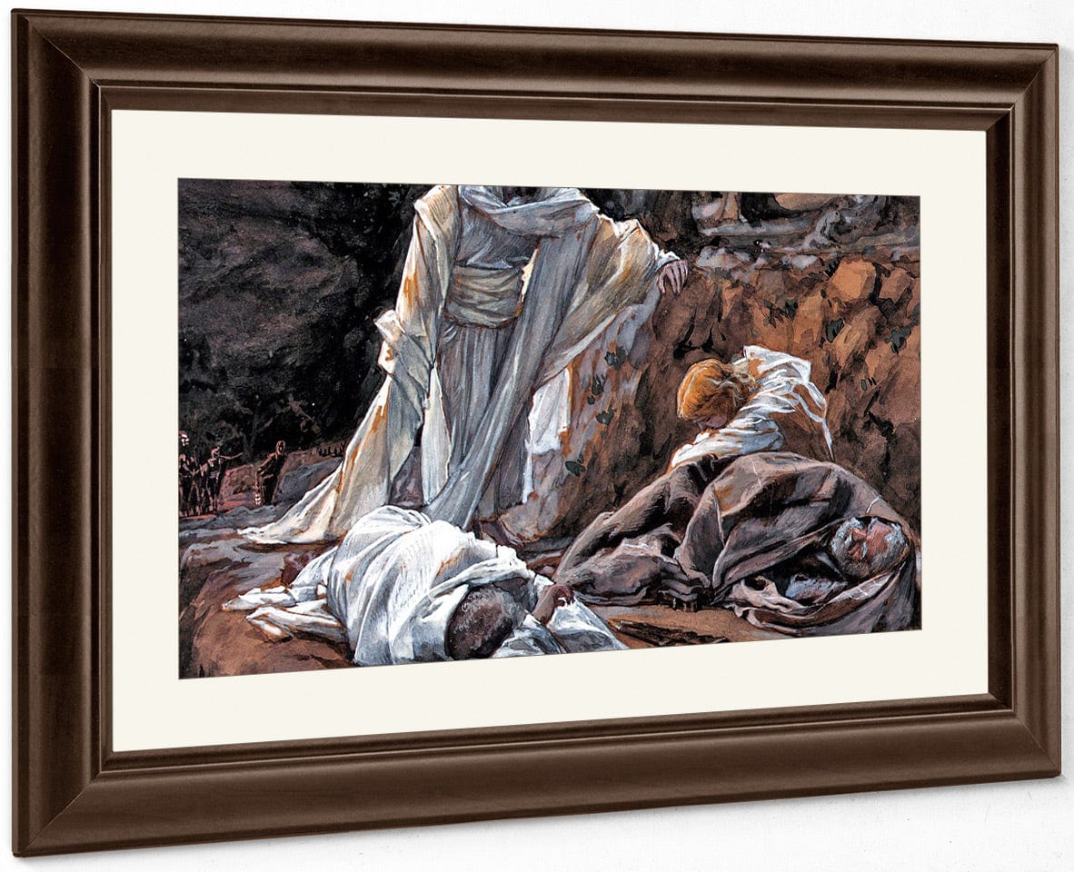 Could Ye Not Watch With Me One Hour By James Tissot Fine Art Print