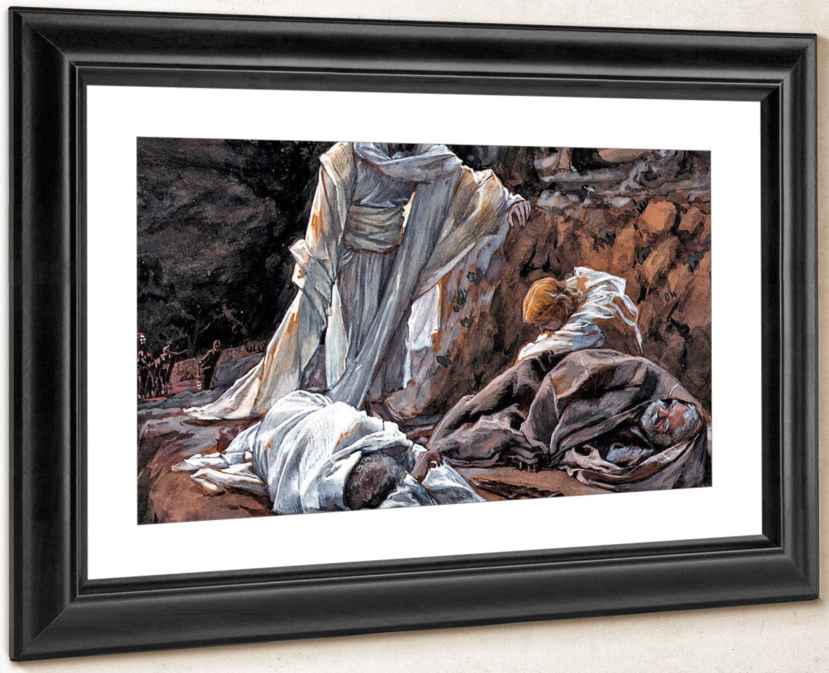 Could Ye Not Watch With Me One Hour By James Tissot Fine Art Print