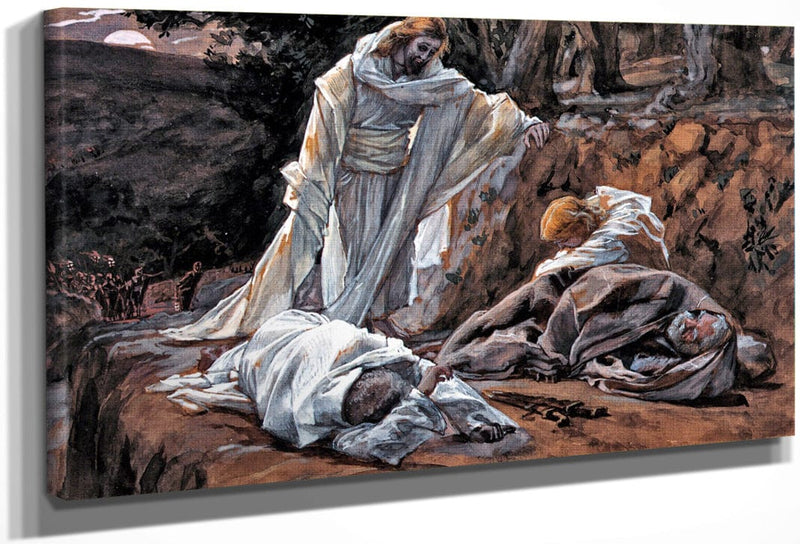 Could Ye Not Watch With Me One Hour By James Tissot Fine Art Print