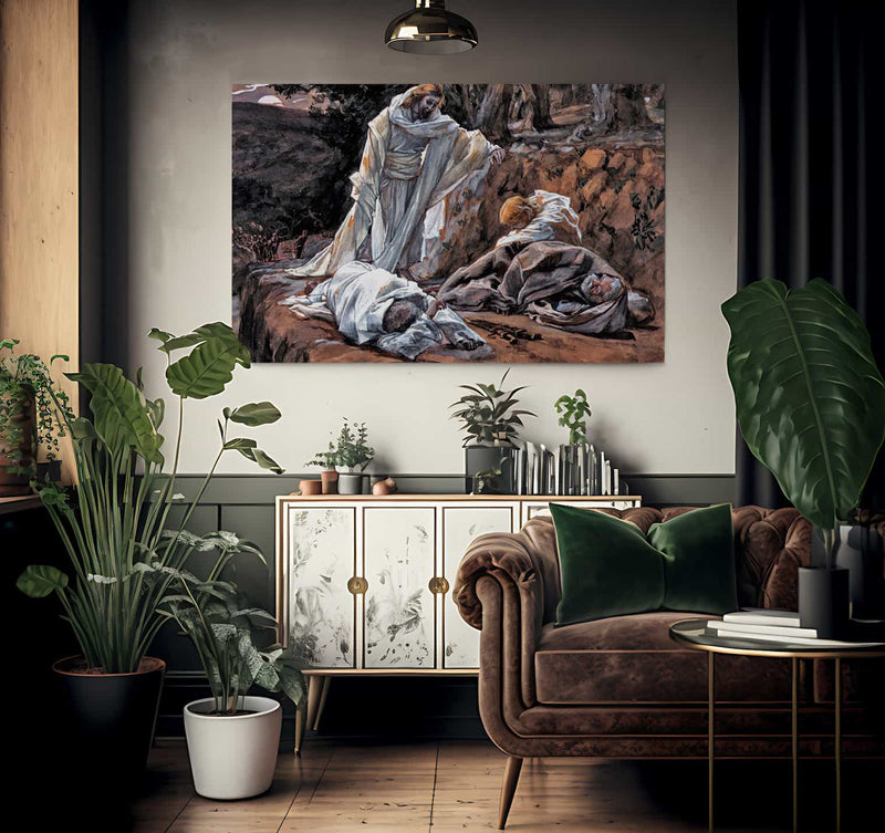 Could Ye Not Watch With Me One Hour By James Tissot Fine Art Print