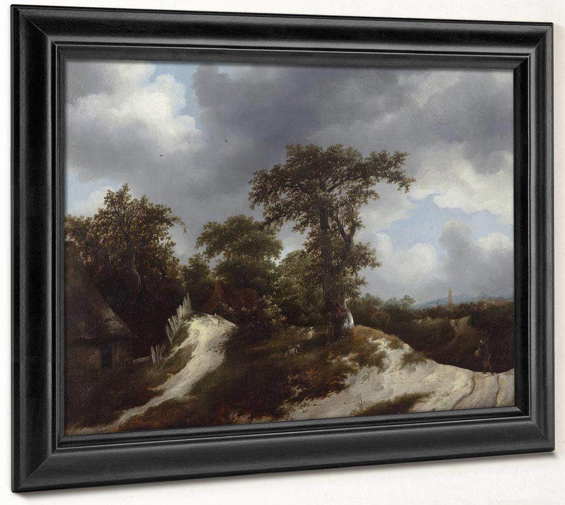 Countryside By Jacob Van Ruisdael Fine Art Print