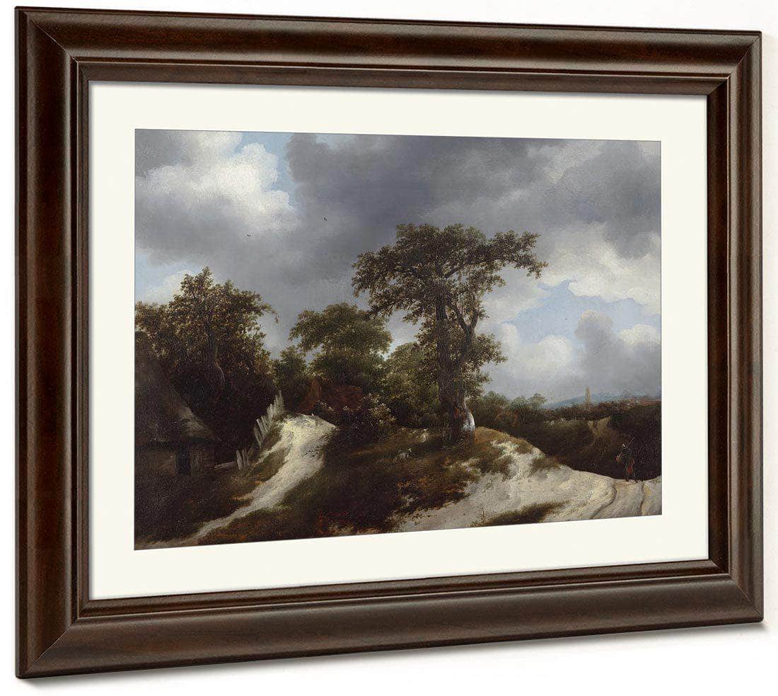 Countryside By Jacob Van Ruisdael Fine Art Print