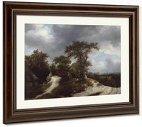Countryside By Jacob Van Ruisdael Fine Art Print