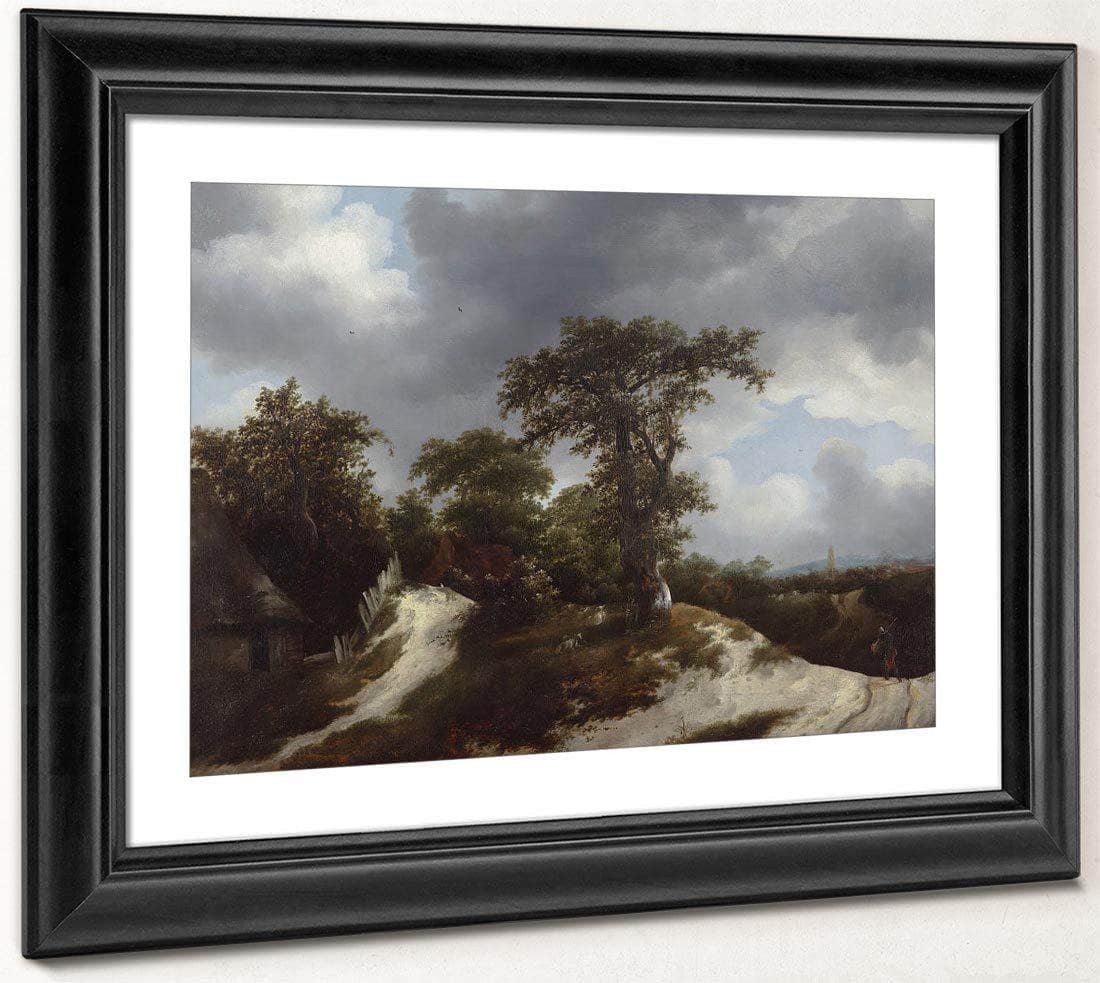 Countryside By Jacob Van Ruisdael Fine Art Print