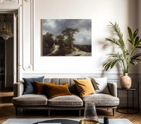 Countryside By Jacob Van Ruisdael Fine Art Print