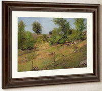 Countryside In The Spring By William Wendt Fine Art Print