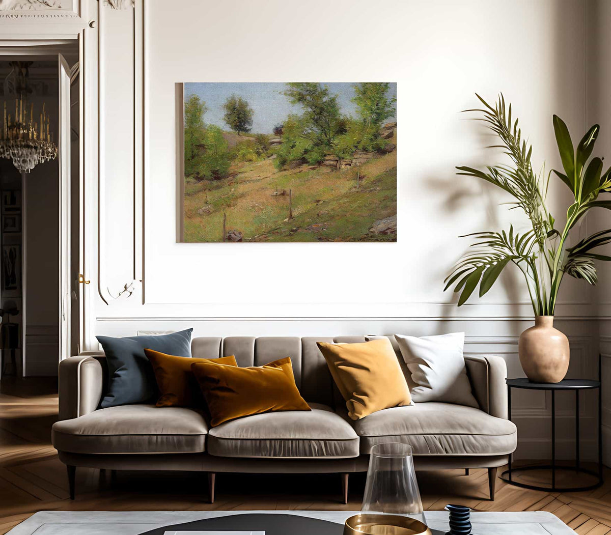 Countryside In The Spring By William Wendt Fine Art Print