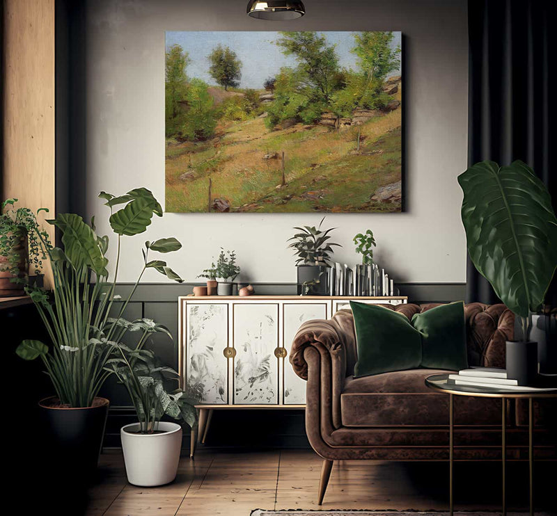 Countryside In The Spring By William Wendt Fine Art Print