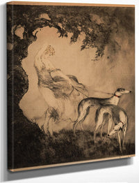 Coup De Vint 1925 By Louis Icart Fine Art Print