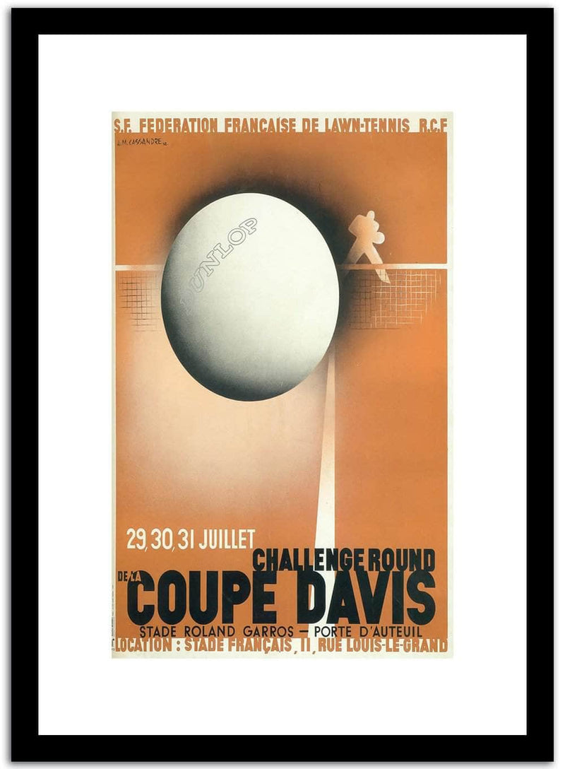 Coupe Davis  Vintage Poster Fine Art Print