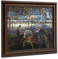 Couple Riding 1906 By Wassily Kandinsky Fine Art Print