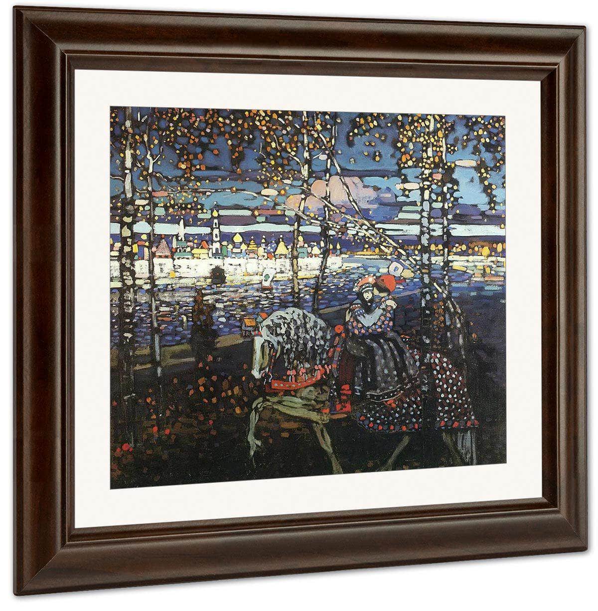 Couple Riding 1906 By Wassily Kandinsky Fine Art Print