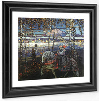 Couple Riding 1906 By Wassily Kandinsky Fine Art Print