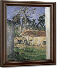 Cour De Ferme (Farmyard) By Paul Cezanne Fine Art Print