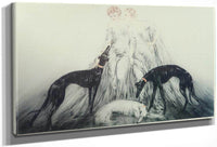 Coursing Iii 1930 By Louis Icart Fine Art Print