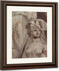 Courtesan With Plume And Veil By Henry Fuseli Fine Art Print