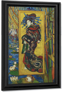 Courtisane (After Eisen) Paris (La Cortesana Paris) By Vincent Van Gogh Fine Art Print