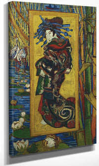 Courtisane (After Eisen) Paris (La Cortesana Paris) By Vincent Van Gogh Fine Art Print