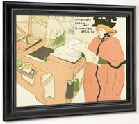 Cover For The Album L 2039 Estampe 1 1893 By Henri De Toulouse Lautrec Fine Art Print