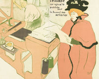 Cover For The Album L 2039 Estampe 1 1893 By Henri De Toulouse Lautrec Fine Art Print