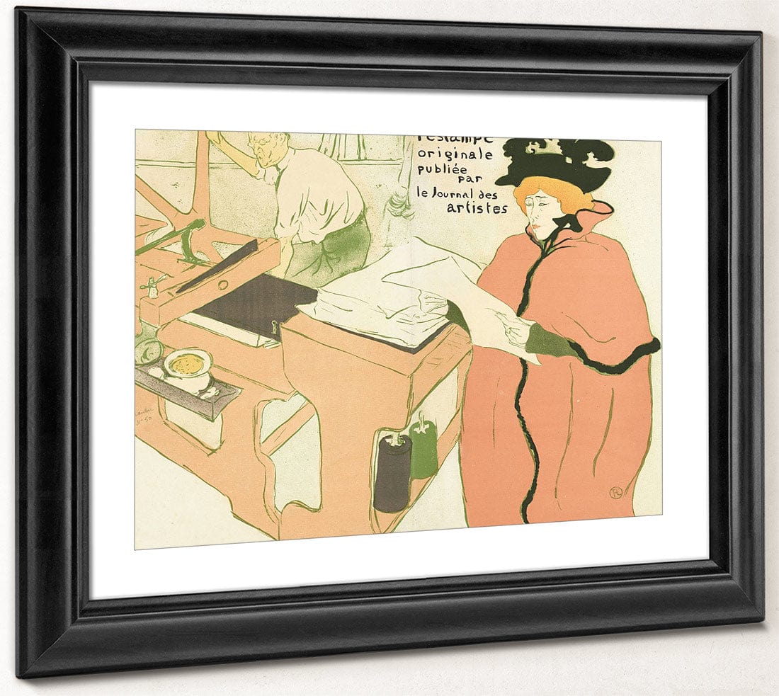 Cover For The Album L 2039 Estampe 1 1893 By Henri De Toulouse Lautrec Fine Art Print