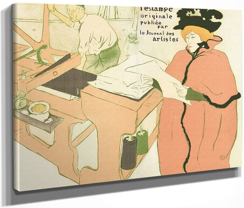 Cover For The Album L 2039 Estampe 1 1893 By Henri De Toulouse Lautrec Fine Art Print